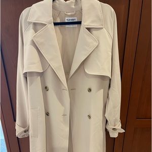 Old Navy Trench. XL. Wore Twice.